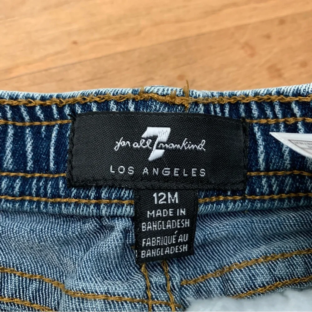 Toddler 7 for All Mankind Jeans Size 12 months & 2 Tops